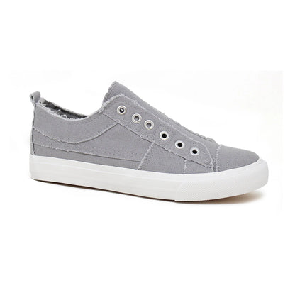 Yoki Womens Bentley-30 Slip on converse style Sneakers