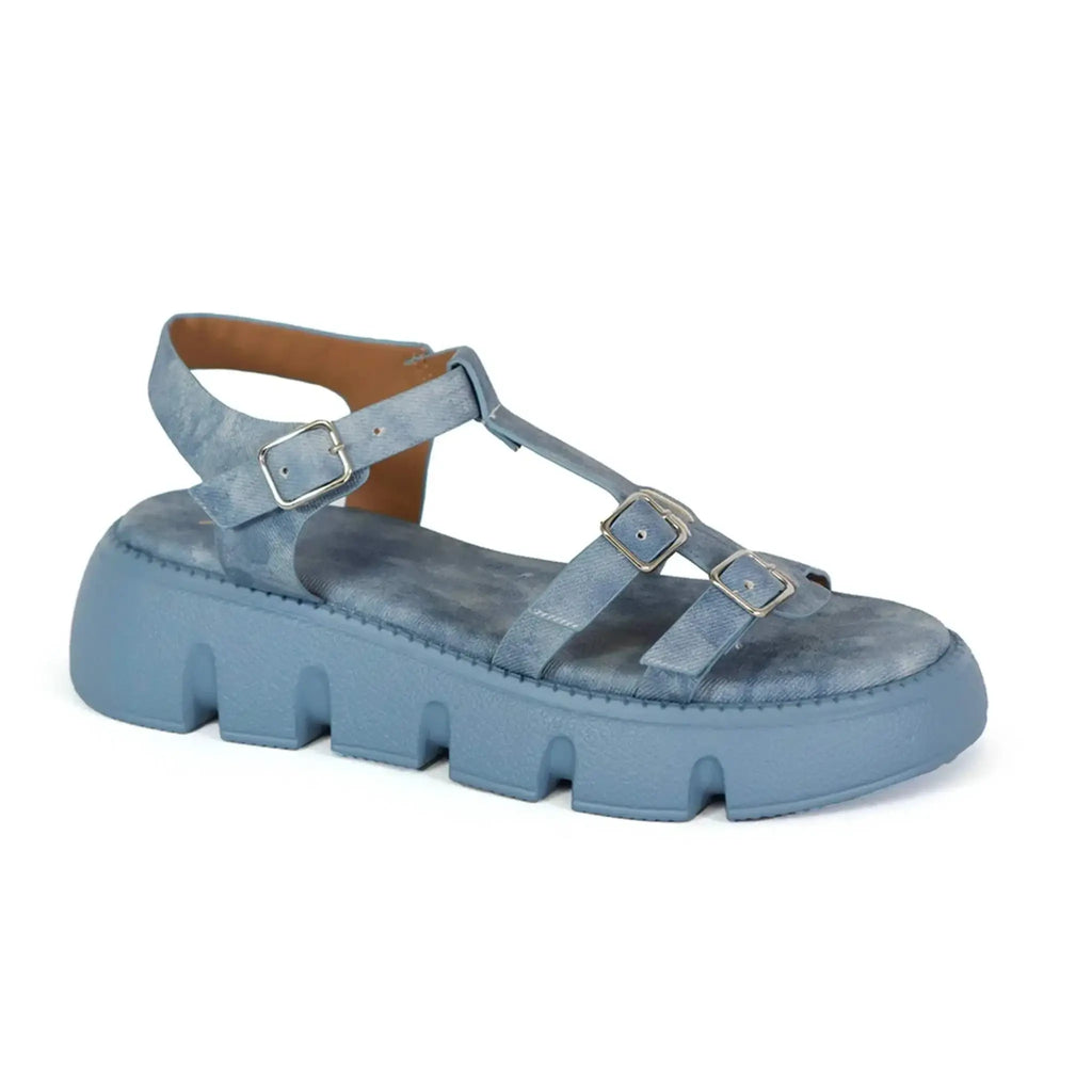 YOKI VIVIE-03 Women's Strap Patent Sandals with elegant design and slip-resistant sole.