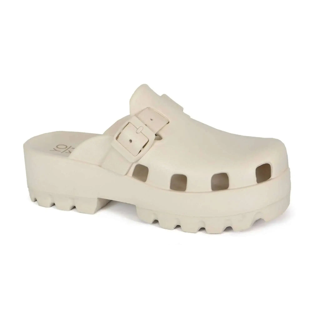 YOKI ZANDRA women's EVA clog sandals with stylish buckle design and non-slip sole.
