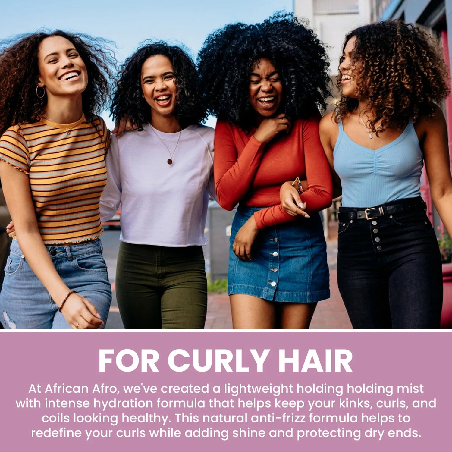 Curl Reviving Hair Mist Spray | Lightweight Anti-Frizz Spray